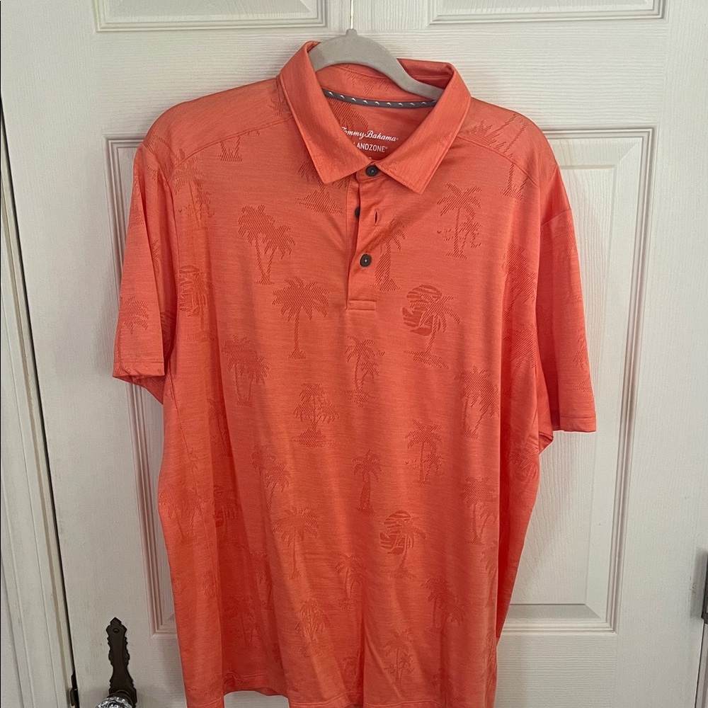 Tommy Bahama Vibrant Orange Polo Shirt